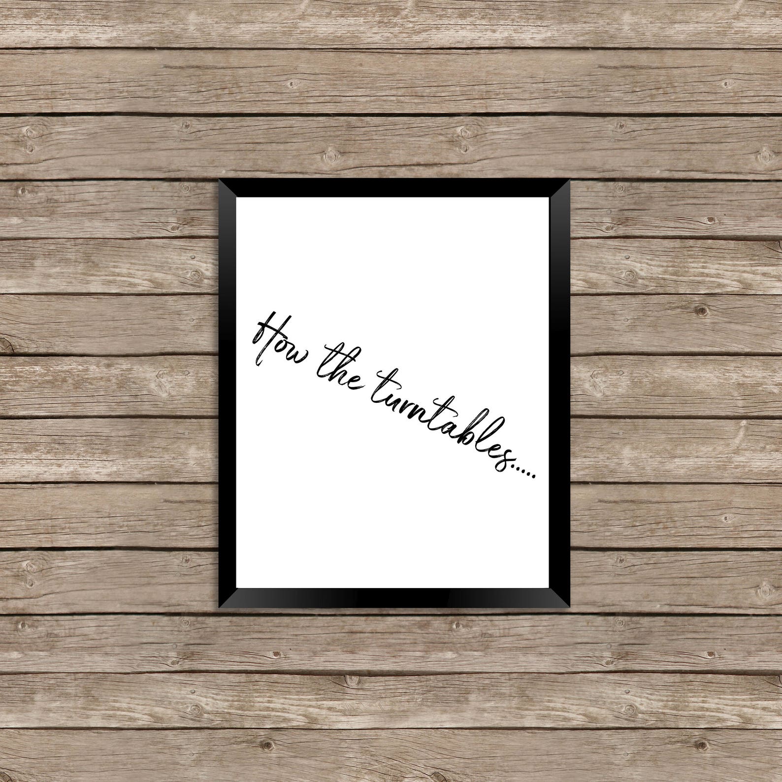 How the Turntables / Best Michael Scott Quotes / the Office TV Show