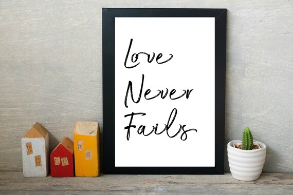 Your Love Never Fails