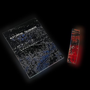 Disturbing Tolerances - Zine - Publication - Home Printed - graphic design - texture