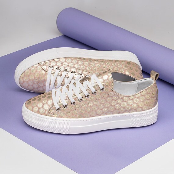 genuine leather sneakers