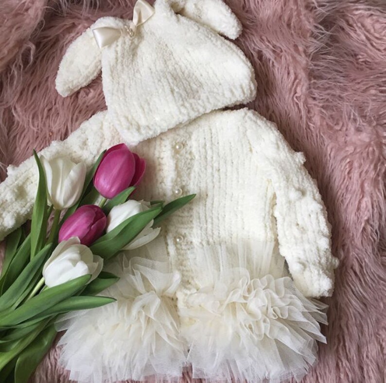 Clothing Set for Baby Girl . Bunny Clothing Set for Baby Etsy