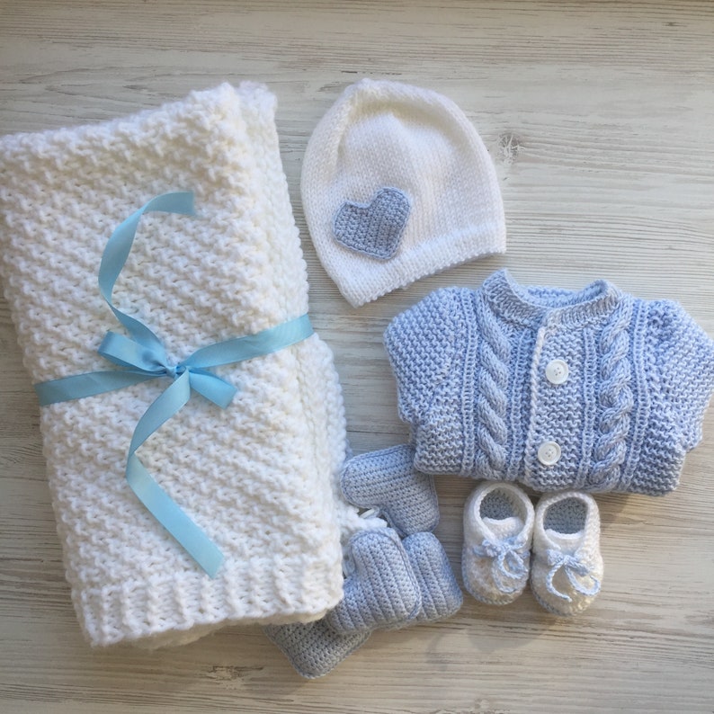 Hand Made Outfit for Baby Boy. Knitting Outfit for Baby Born Etsy