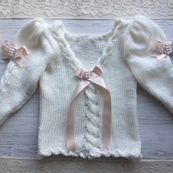 Girls ivory sweater cheap