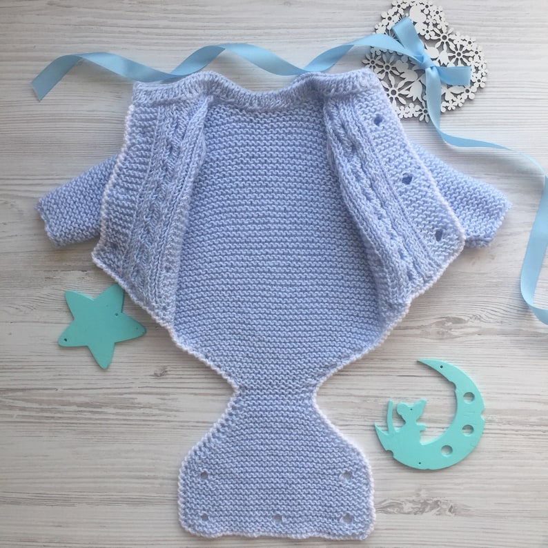 Hand Made Outfit for Baby Boy. Knitting Outfit for Baby Born Etsy