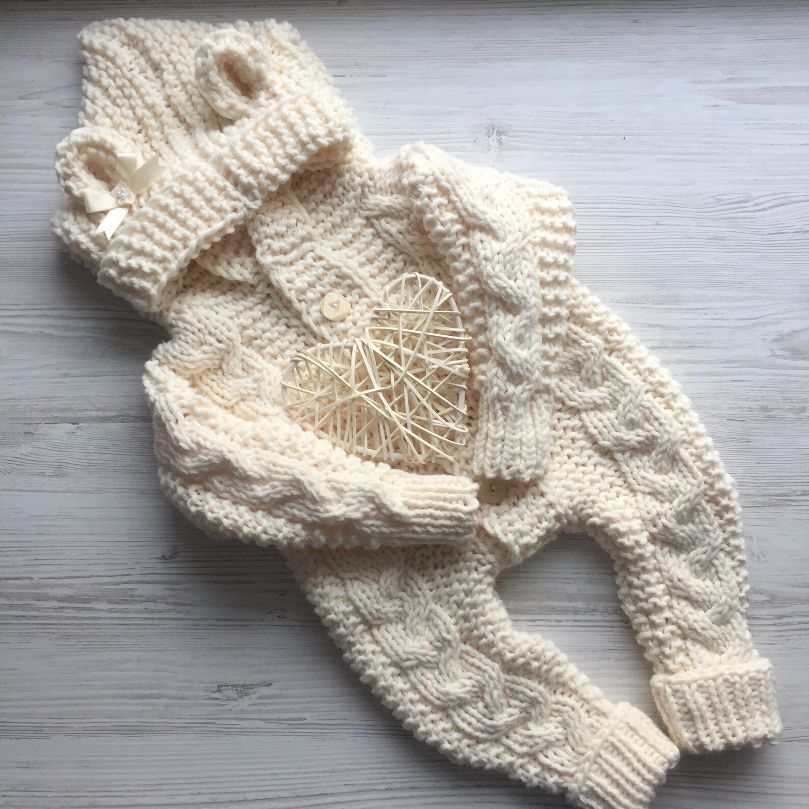 Knitting Overall for Baby Girl. Newborn Overall. Take Home Etsy