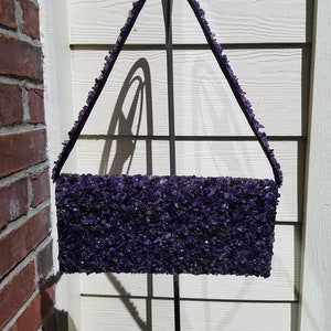 Vintage Timmy Woods Amethyst Handbag