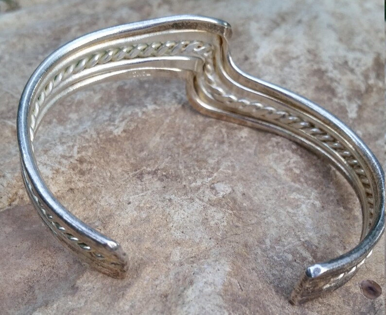 Vintage Taxco Sterling Silver Cuff Mexican Bracelet Made in | Etsy