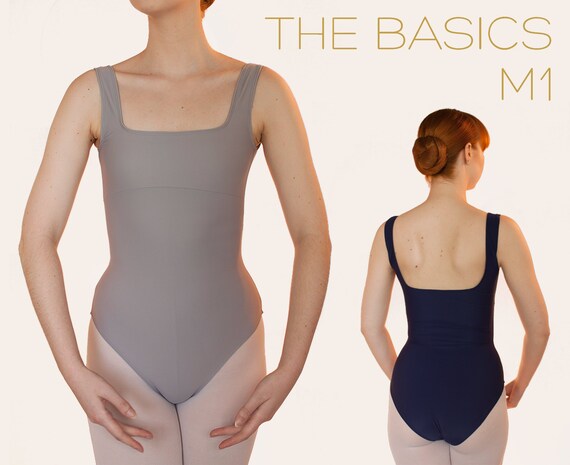 Square neck leotard Clearance
