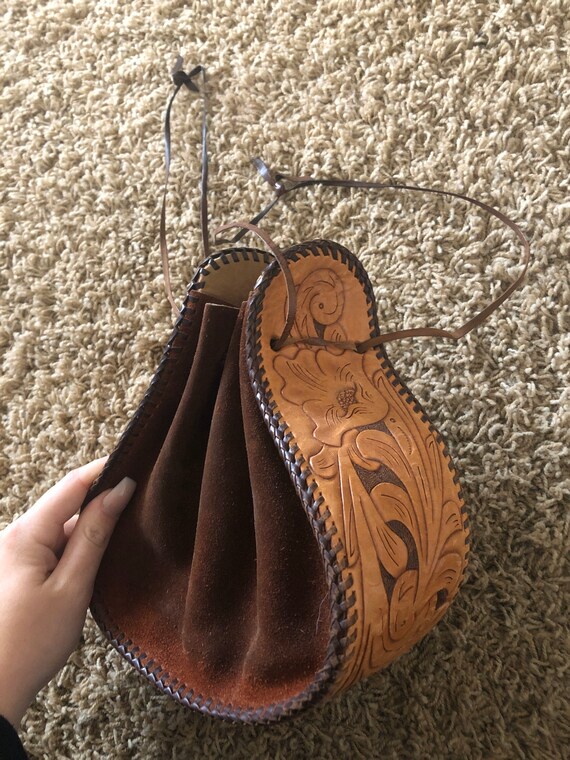 60s/70s boho sack purse!