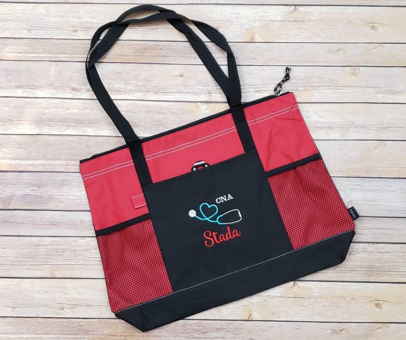 Nurse Tote Bagmedical Tote Bag Healthcare Worker Custom Etsy Sweden