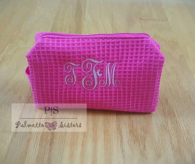Cosmetic Bag Personalized Cosmetic Travel Bag Toiletry Bag Etsy