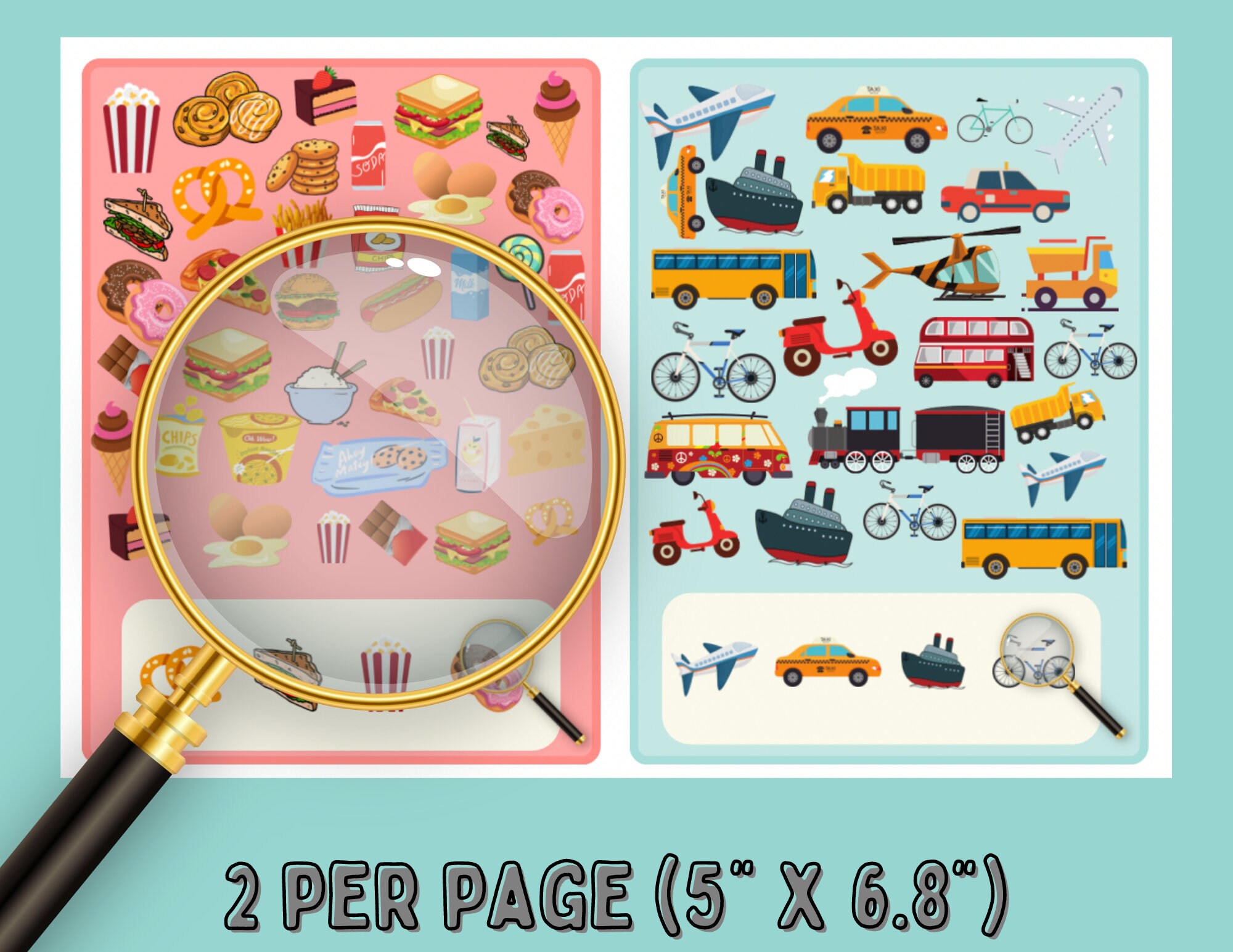 I Spy Flashcard Game I Spy Game Game Cards for Kids Etsy Ireland