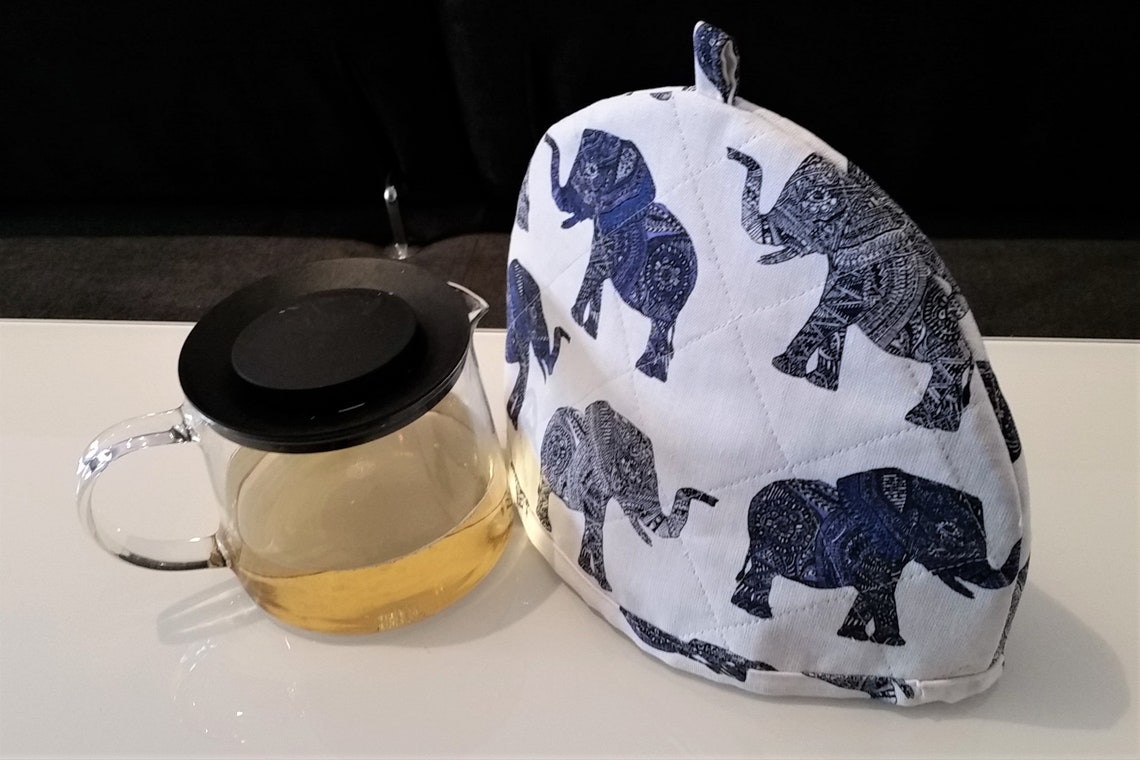 Elephant Tea Cozy Elephant Tea Pot Warmer Elephant Tea Pot Etsy
