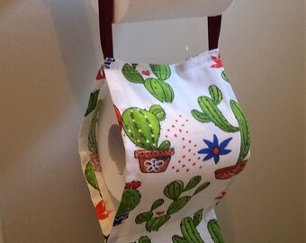 Cactus Pattern Toilet Roll Holder, Free Shipping, Accessory, Bathroom, Toilet Paper Holder, Bathroom Storage, Decor, House, Mexico, Catuis