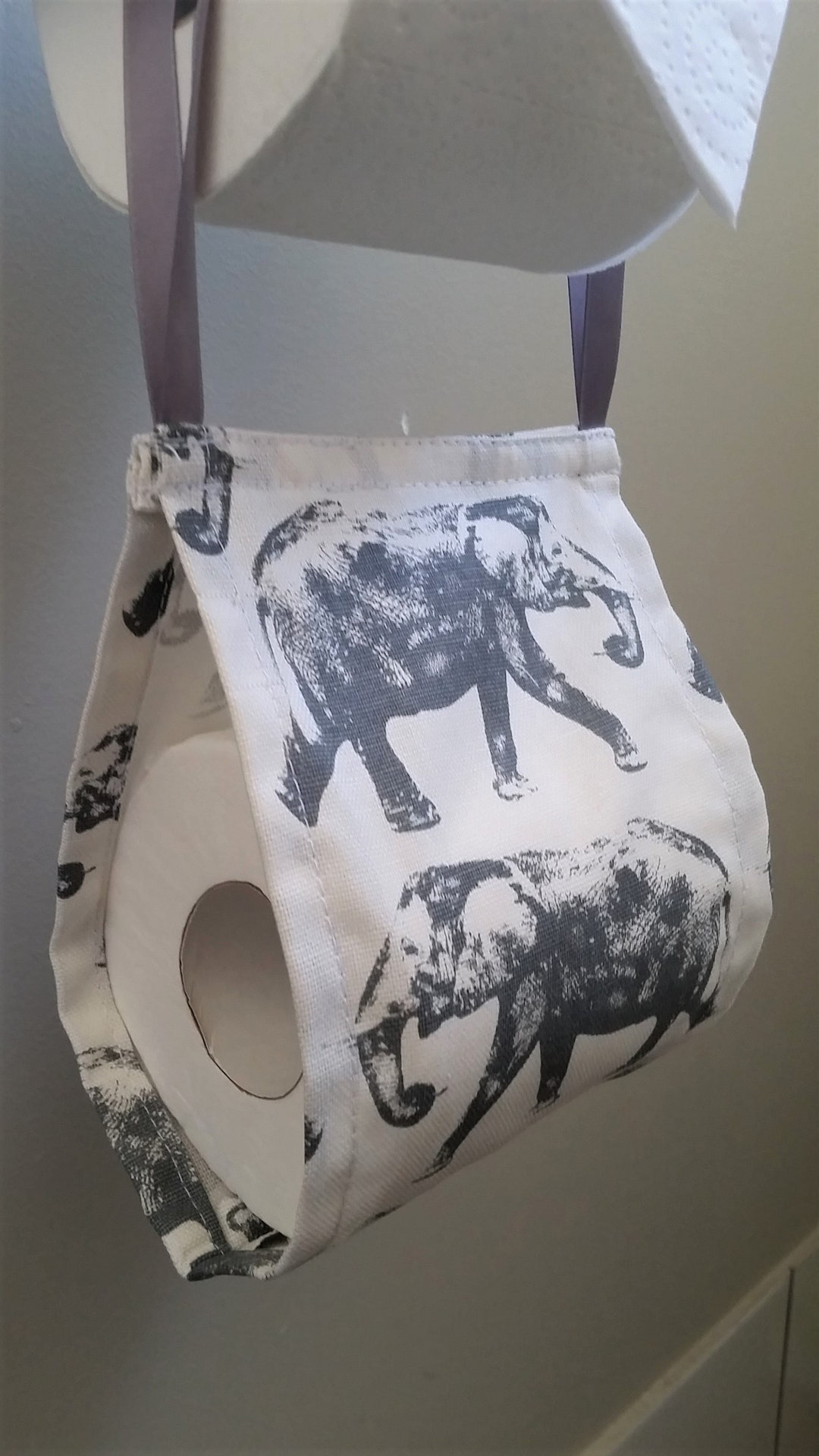 Elephant Toilet Roll Holder Free Shipping Bathroom Etsy