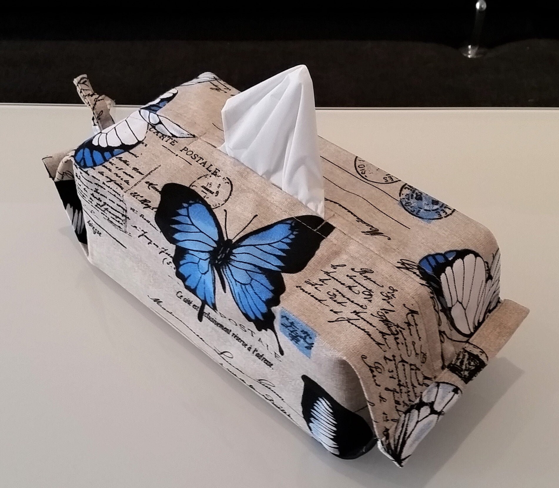 Butterfly tissue box cover discount