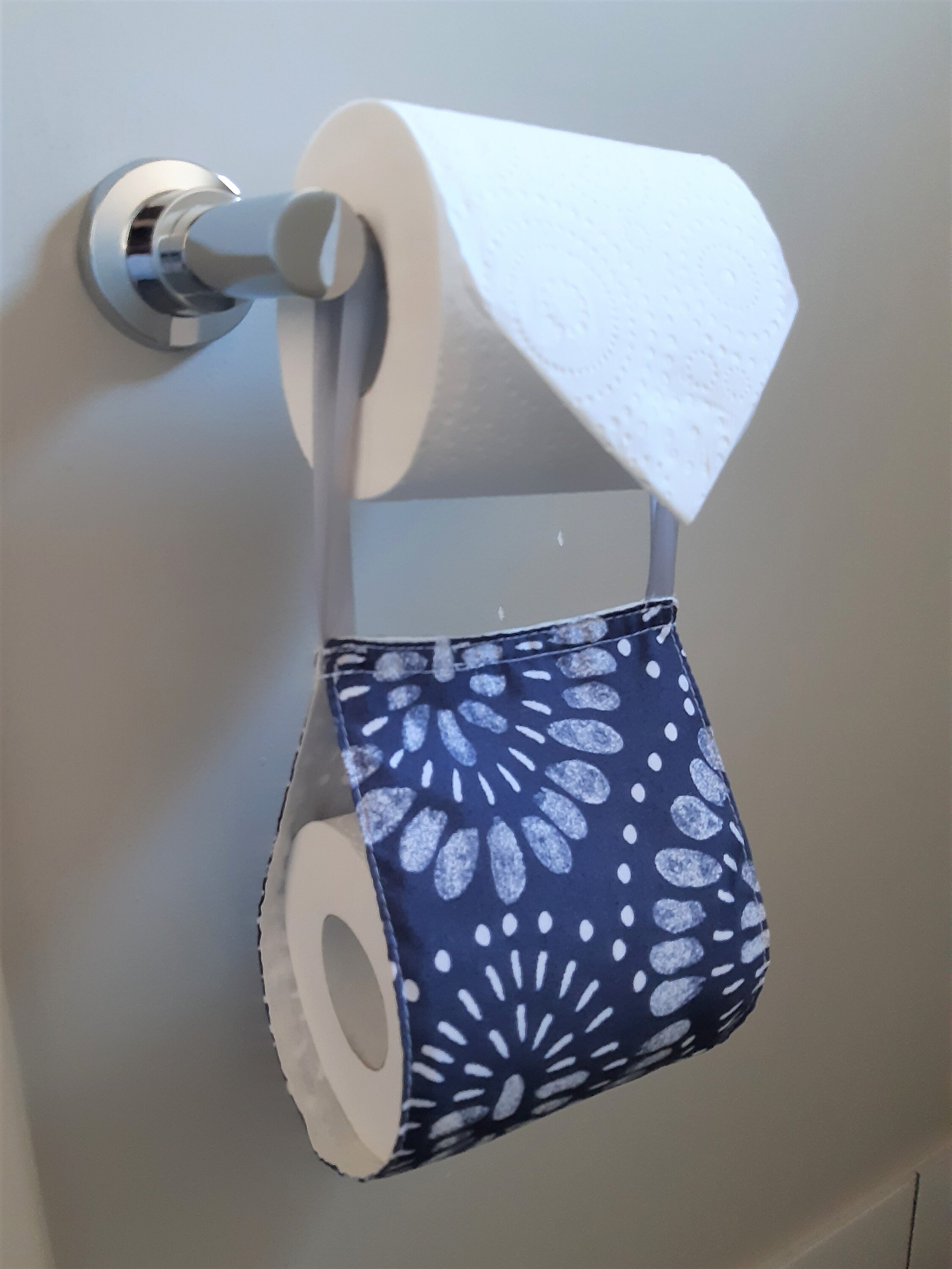Flora Toilet Roll Holder Free Shipping Bathroom Accessory Etsy