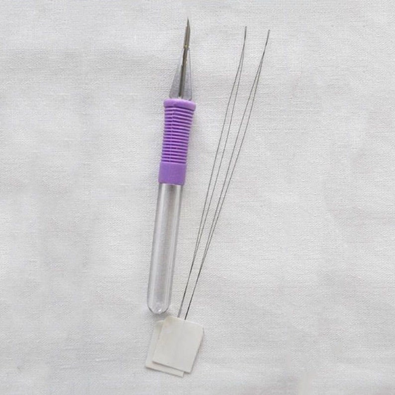 Punch Needle Tool Embroider Simpleness Punch Needle Pen Set Etsy