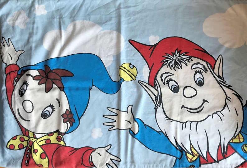 Vintage Noddy And Big Ears Single Duvet Cover And Pillow Case Etsy