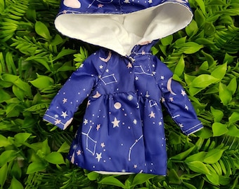 Blythe outfit - Star raincoat for Blythe doll - Clothes for Blythe