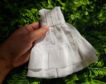 Boho dress for 1/6 blythe doll - Blythe outfit