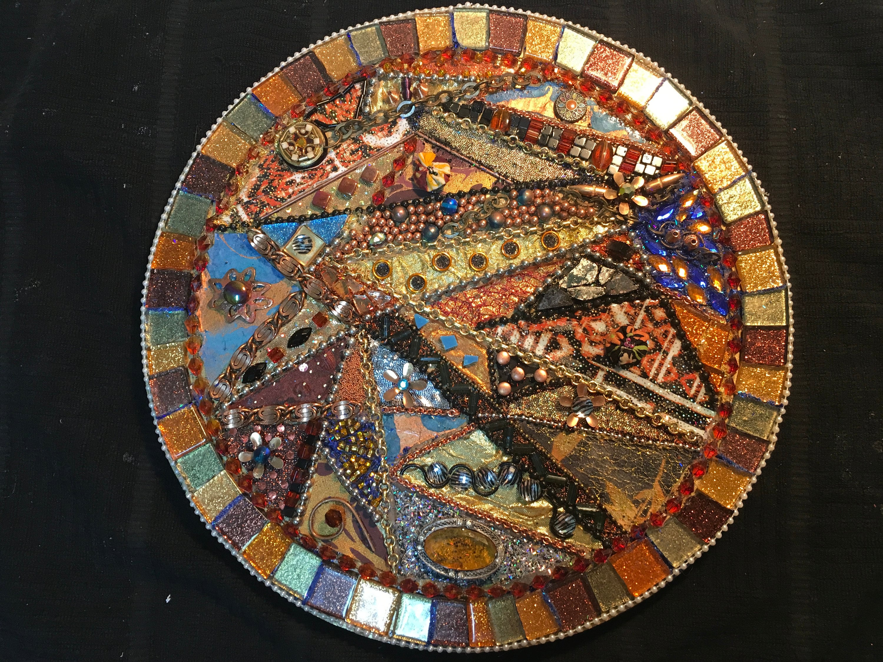 Mixed Media Mosaic Etsy