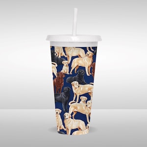 Labrador Coffee Cup Cozy, Starbucks Iced Drink Cozy, Dog Themed Coffee Cup Cover, Insulated Fabric Cup Sleeve, Cup Insulator, Dog Mom Gift