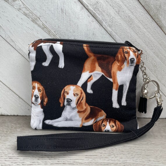 Beagle Change Purse Beagle Lover Gift Dog Mom Coin Bag Christmas Dog Lover Beagle Gifts Keychain Pouch Mini Zipper Bag Etsy