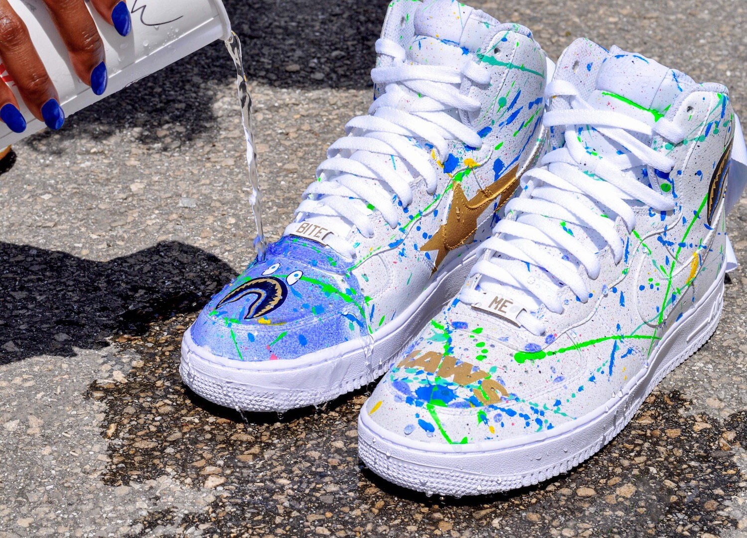 how to lace air force 1 high