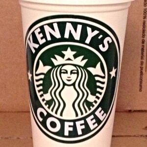 Personalized Starbucks Reusable Cup/Customized Starbucks Cup/Starbucks Reusable Cup/Starbucks Travel Cup