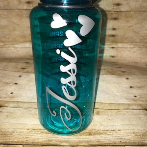 Water Tracker/Wide-Mouth Water Tracker/Personalized Water Bottle/Custom Water Tracker/Water Bottle/Daily Water Tracker/Water Tumbler