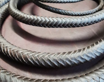 10ft 12 Plait Bull Whip comes with Fall, Crackers and Leather Conditioner