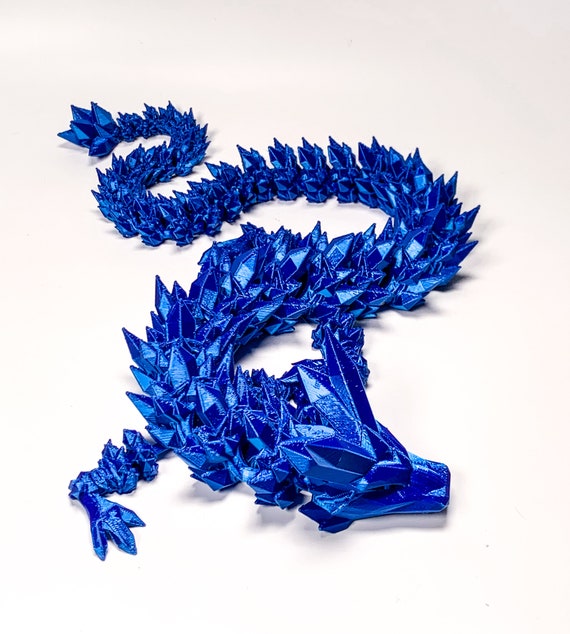 Articulated Dragon Flexible Fidget Toy Stress Relief Desk Games ...