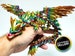 Crystal Wing Dragon Articulated Fidget Toy - 3D Printed - Many Color Choices - Desktop Decoration - De-Stress Toy 