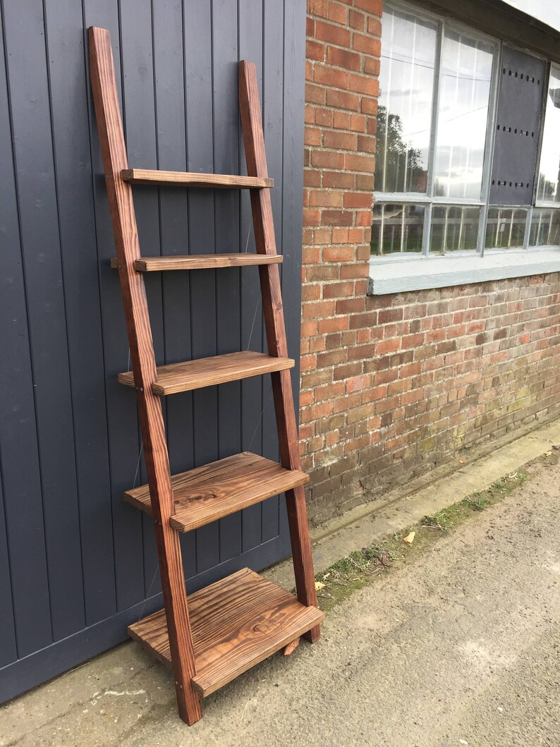 Standing Shelves. Ladder Shelves. Shelving Unit Etsy