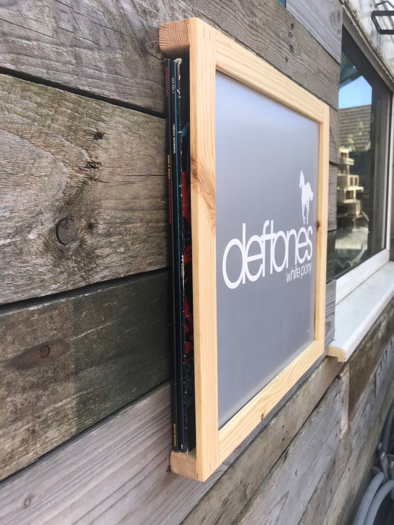 Vinyl Storage Set of 3 Vinyl Wall Mount Vinyl Wall Display Etsy UK