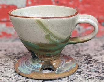 Ceramic Coffee Dripper | Ceramic pour-over coffee | Pour-over coffee maker