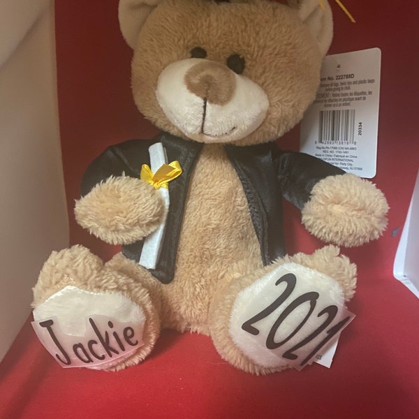 Graduation Bear Personalized