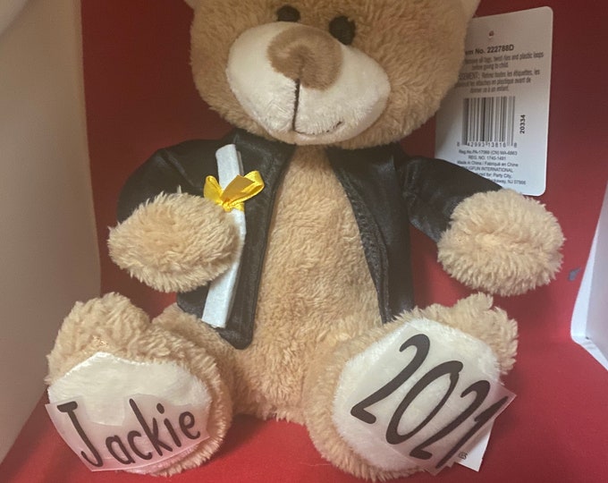 Graduation Bear Personalized
