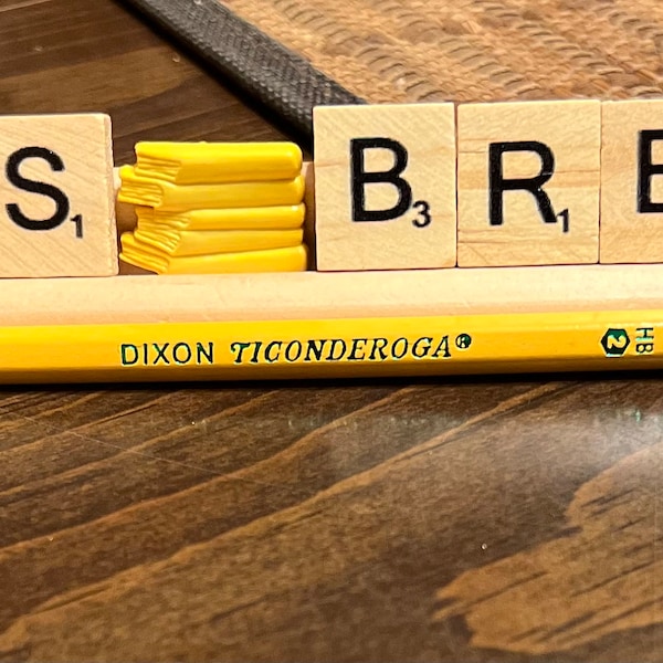 Personalized Scrabble Name Plate