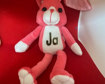 Personalized  Easter Bunny plush