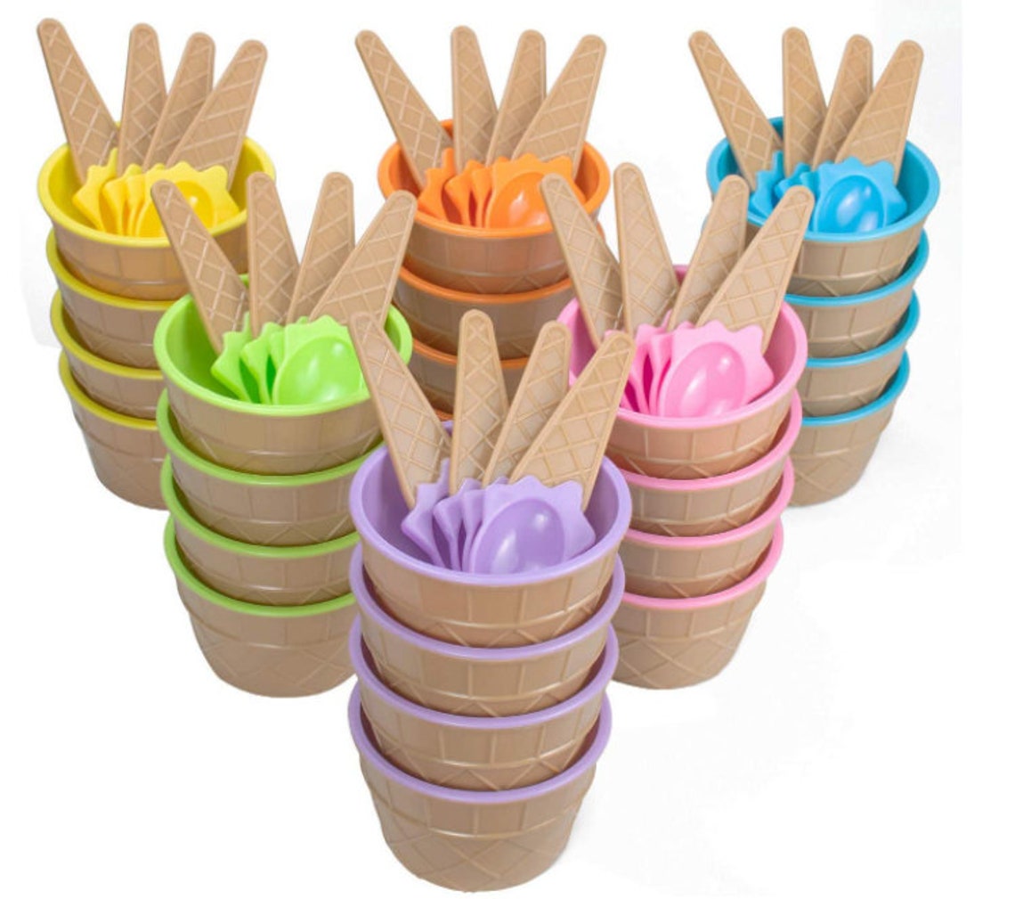 Personalized Ice Cream Bowl Etsy