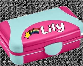 Personalized pencil box, personal school supplies , back to school, durable pencil box , crayon box