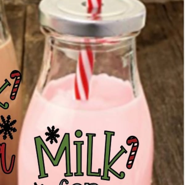 Milk for Santa Bottle