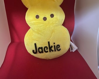 Personalized peeps plush