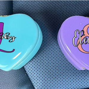 Personalized Heart jewelry box , heart trinket box, jewelry box