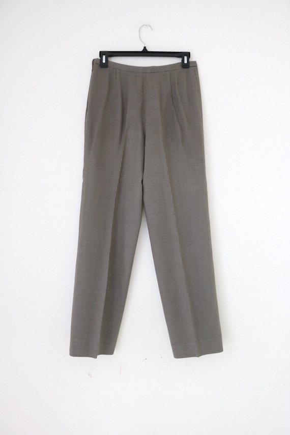 Vintage Giorgio Armani // silk wool high waisted p