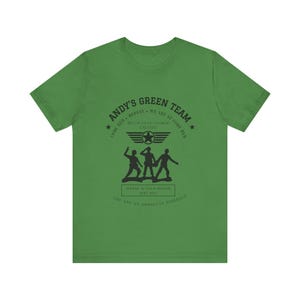 Toy Story ~ Andy's Army Men ~ Uniseks T-shirt afbeelding 1
