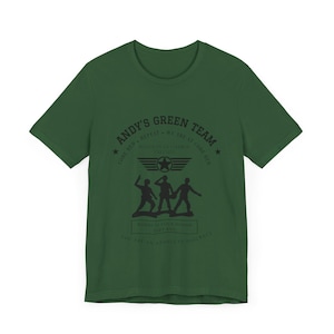Toy Story ~ Andy's Army Men ~ Uniseks T-shirt afbeelding 3
