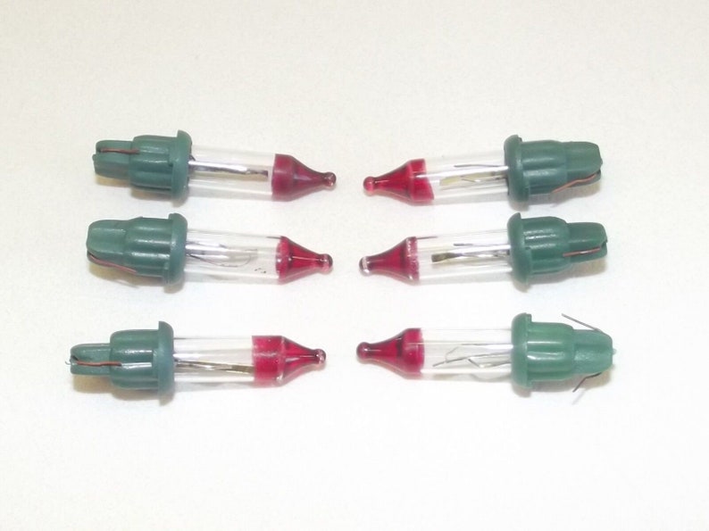 6 Style A Mini Bulb Flasher Flashers Christmas Tree Lights Replacement 2.5v Volt 0.425W Watt